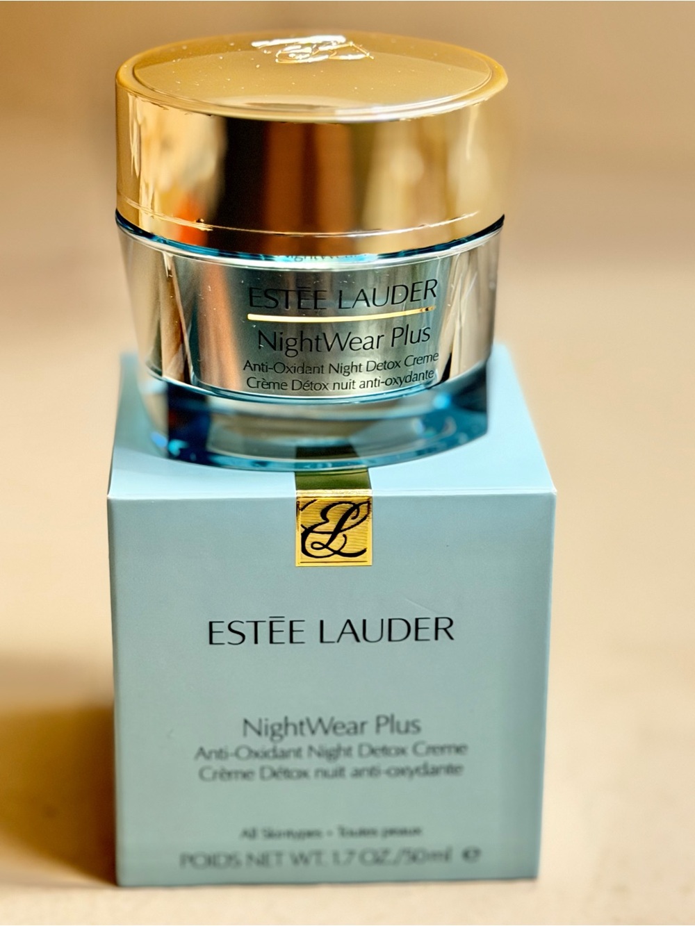 Estee Lauder NightWear Plus Anti-Oxidant Night Detox Crème -1.6oz/50ml - Picture 1 of 5